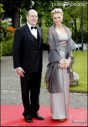 Charlene et Albert de Monaco