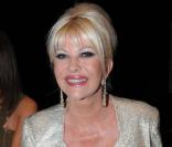 Ivana Trump, à Rome, assiste à un défilé de mode. 12/07/2010