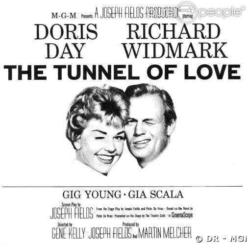 Richard Widmark dans  'Le Tunel de l'Amour'
