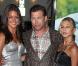 Stephen Baldwin avec ses filles Alia et Hailey, lors de la première du film Charlie St. Cloud à Los Angeles, le 20 juillet 2010