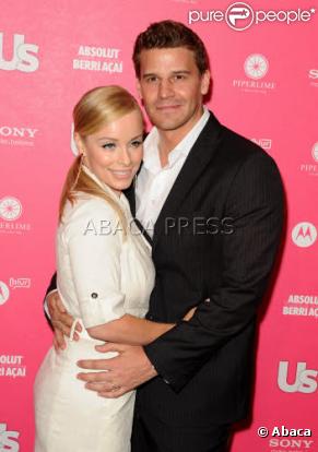 David Boreanaz et son épouse Jaime Bergman