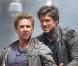 Le tournage de Transformers 3 avec Patrick Dempsey et Shia LaBeouf le 24 juillet 2010