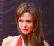 Angelina Jolie, habillée par Versace, lors de l'avant-première de Salt en Russie à Moscou le 25 juillet 2010