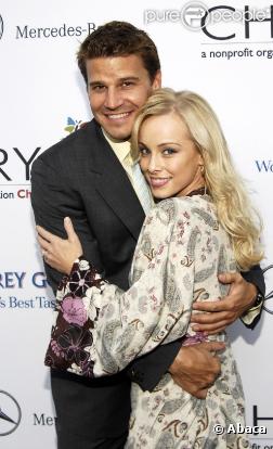 David Boreanaz et sa femme Jaime