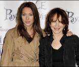 Laura Smet et Nathalie Baye 