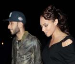 Alicia Keys et son époux Swizz Beatz, pas encore marié le 26 mai 2010