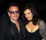 Bono et sa femme Ali 