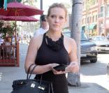 Le sac de luxe par excellence, le Birkin de Hermès... Hilary Duff ne peut pas s'en passer !