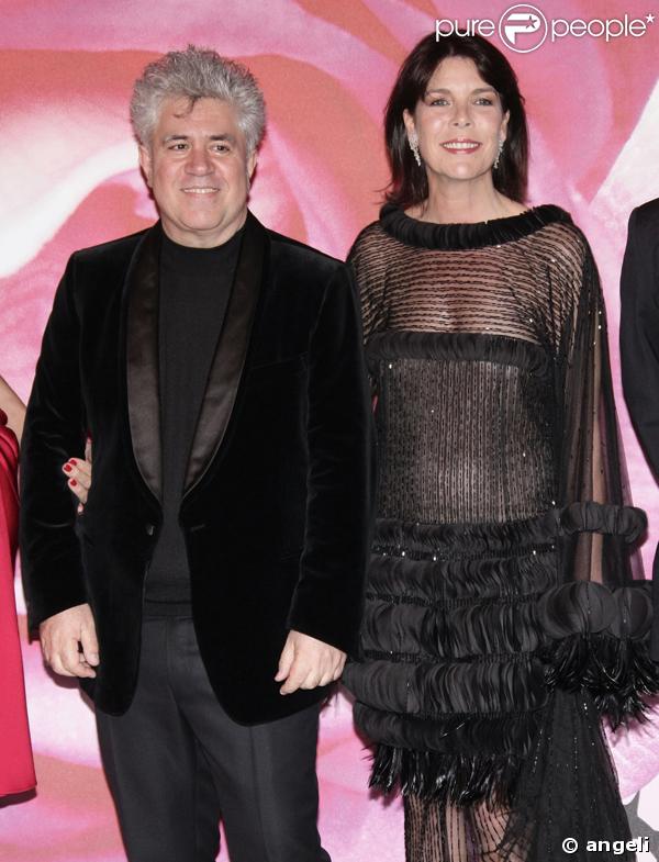 Le Bal de la Rose 2008 : Pedro Almodovar et la Princesse Caroline de Hanovre