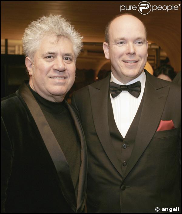 Le Bal de la Rose 2008 : Pedro Almodovar et le Prince Albert