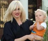 Gwen Stefani en famille 