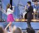 Demi Lovato et les Jonas Brothers sont les invités d'honneur de Good Morning America, vendredi 13 août. Ils interprètent des titres extraits de la bande-originale de leur téléfilm,  Camp Rock 2 .
