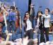 Demi Lovato et les Jonas Brothers sont les invités d'honneur de Good Morning America, vendredi 13 août. Ils interprètent des titres extraits de la bande-originale de leur téléfilm,  Camp Rock 2 .