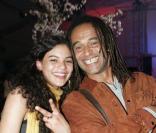 Yelena Noah et son père Yannick Noah