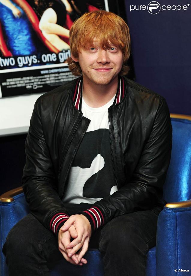 Rupert Grint lors d'une séance dédicaces pour promouvoir son dernier film Cherrybomb à l'Hotel Central de Londres le 23 août 2010