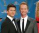 Neil Patrick Harris et son chéri David à la cérémonie des Emmy Awards. 29/08/2010