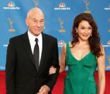 Patrick Stewart à la cérémonie des Emmy Awards. 29/08/2010