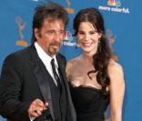 Al Pacino bien accompagné à la cérémonie des Emmy Awards. 29/08/2010