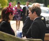 Le 28 août 2010, Alice Ferguson, demi-soeur de Sarah Ferguson, épousait Nick Stileman à Dummer, ville de feu le major Ronald Ferguson. Photo : la princesse Eugenie était présente avec son boyfriend depuis peu, Jack Brooksbank. 