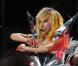 Lady Gaga en concert à Los Angeles, le 11 août 2010