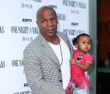 Mike Tyson et sa fille Milan, à la soirée ESPN pour One Night in Vegas