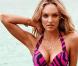 La belle Candice Swanepoel pour la nouvelle collection de maillots de bains de la marque Victoria's Secret.