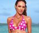 La belle Candice Swanepoel pour la nouvelle collection de maillots de bains de la marque Victoria's Secret.