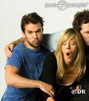 Katlin Olson et Rob McElhenney dans la série Philadelphia