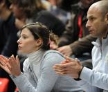 Carine, la compagne de Gilles Simon