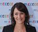 Daniela Lumbroso à l'occasion de la conférence de presse de rentrée de France Télévisions, à Paris, le 3 septembre 2010.