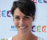 Alessandra Sublet à l'occasion de la conférence de presse de rentrée de France Télévisions, à Paris, le 3 septembre 2010.
