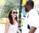 Leighton Meester sur le tournage de Gossip Girl à New York le 3 septembre 2010