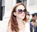 Leighton Meester sur le tournage de Gossip Girl à New York le 3 septembre 2010