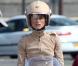 Keira Knightley tourne le prochain spot Chanel. Paris, place de la Concorde, le 5 septembre 2010.