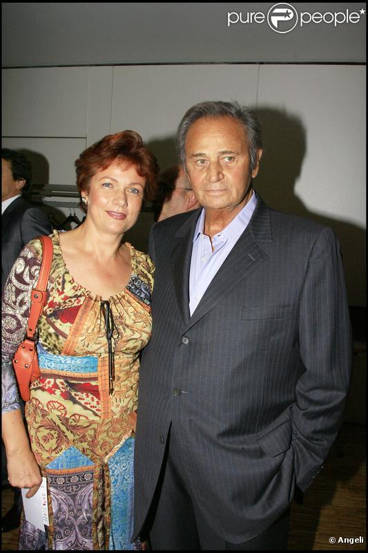 Roger Hanin et sa compagne Agnès Berdugo