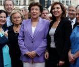 Bernadette, Roselyne Bachelot et Nora Berra à l'inauguration du Train Alzheimer, à Gare de l'Est. 6/09/2010