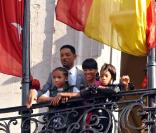 La famille Smith avec Will, Jada, Jaden et Willow 
