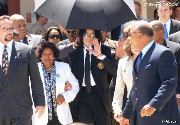 Michael Jackson et sa mère Katherine