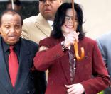 Michael Jackson et son père Joseph