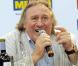 Gérard Depardieu lors de l'Hogatec 2010, à Düsseldorf, en Allemagne, le 12 septembre 2010.