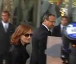 Isabelle Huppert lors de la cérémonie en hommage à Claude Chabrol à la Cinémathèque de Paris, le 17 septembre 2010
