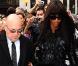 Naomi Campbell lors de la cérémonie privée en l'honneur du regretté Alexander McQueen. Le 20 septembre à Londres