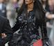 Naomi Campbell lors de la cérémonie privée en l'honneur de Alexander McQueen le 20 septembre à Londres
