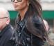 Naomi Campbell lors de la cérémonie privée en l'honneur de Alexander McQueen le 20 septembre à Londres