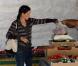 Jennifer Garner et ses filles au marché de Los Angeles (19 septembre 2010)