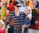 Jennifer Garner et ses filles au marché de Los Angeles (19 septembre 2010)