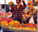 Jennifer Garner et ses filles au marché de Los Angeles (19 septembre 2010)