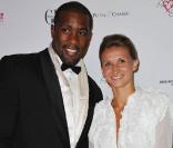 Teddy Riner et Tatiana Golovin lors de la deuxième édition du Par Coeur Gala le 20 septembre 2010.
