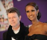David Bowie et son épouse Iman Bowie 