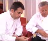 Jean-François Piège, charmé par le plat de son poulain Reynald 